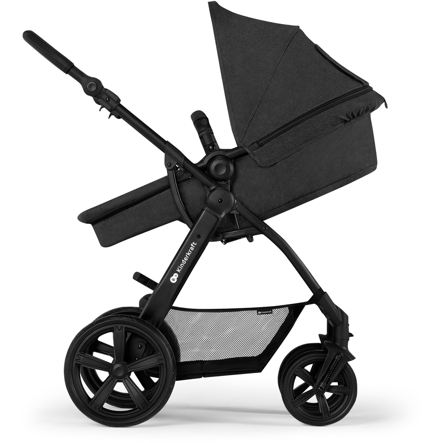 Kinderkraft Kinderwagen Moov CT 3 in 1 Mink Pro Black
