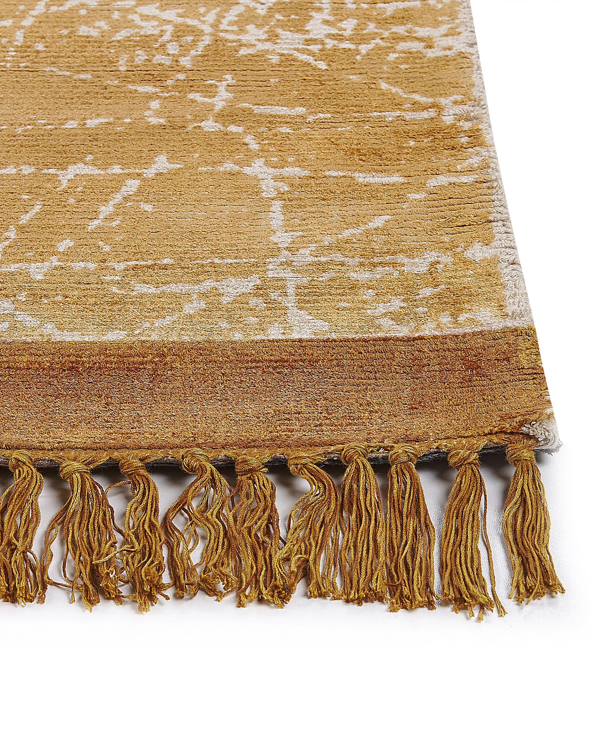 Vloerkleed HANLI Oranje 160 x 230 cm Viscose