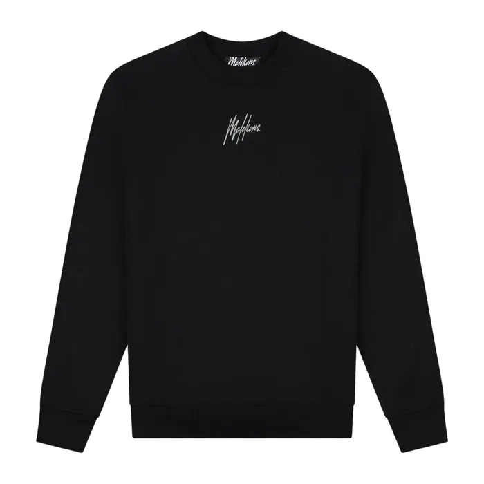 Malelions Striped Signature Sweater Heren