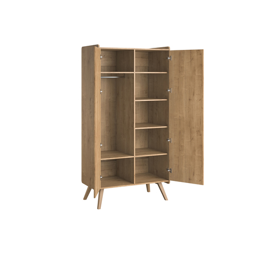 Armoire 2 portes Vintage bois - VOX