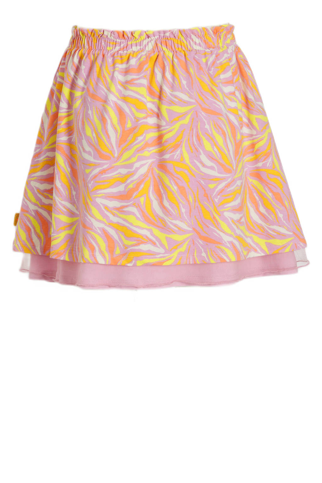 Orange Stars rok Marrit met all over print multi