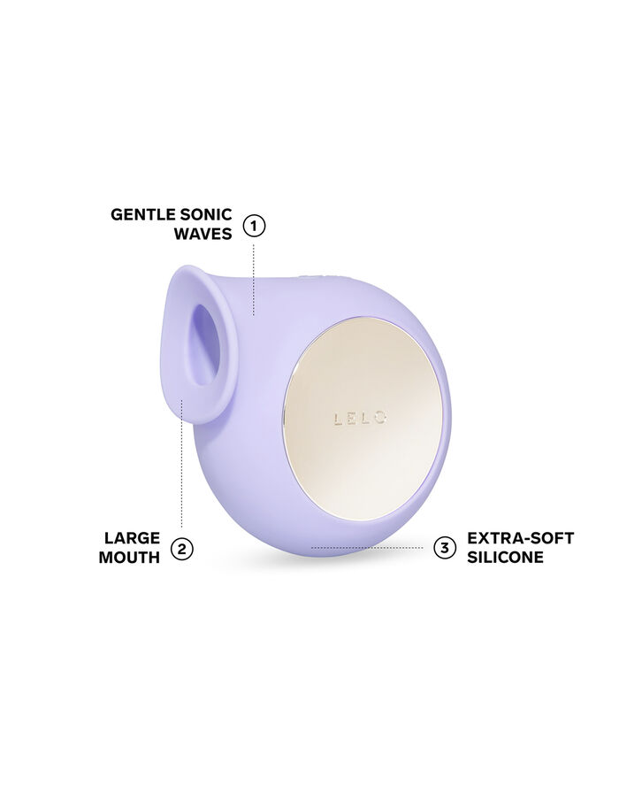LELO Sila Lufttryksstimulator Lyslilla