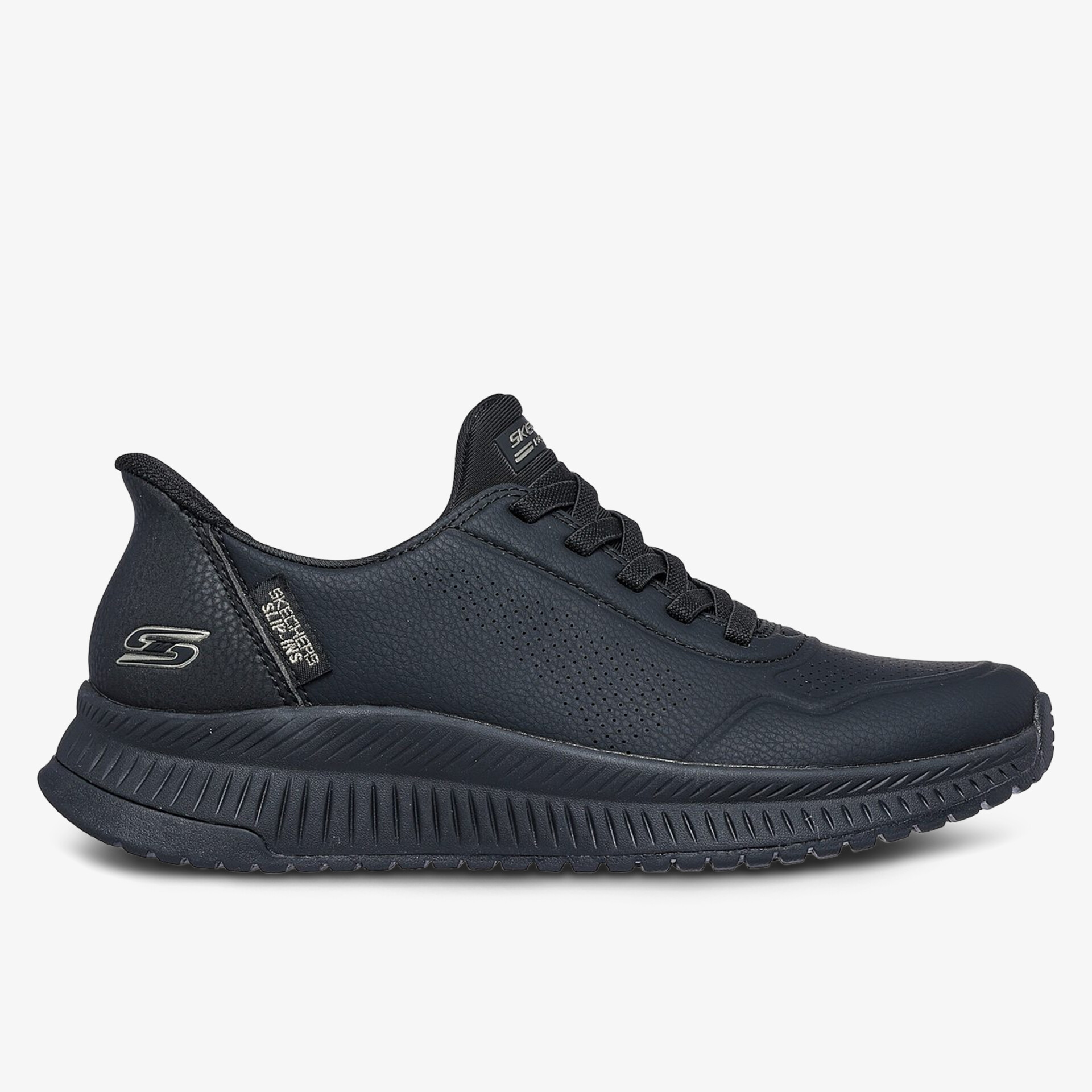 SKECHERS BOBS Squad 4 Damen Slip On schwarz