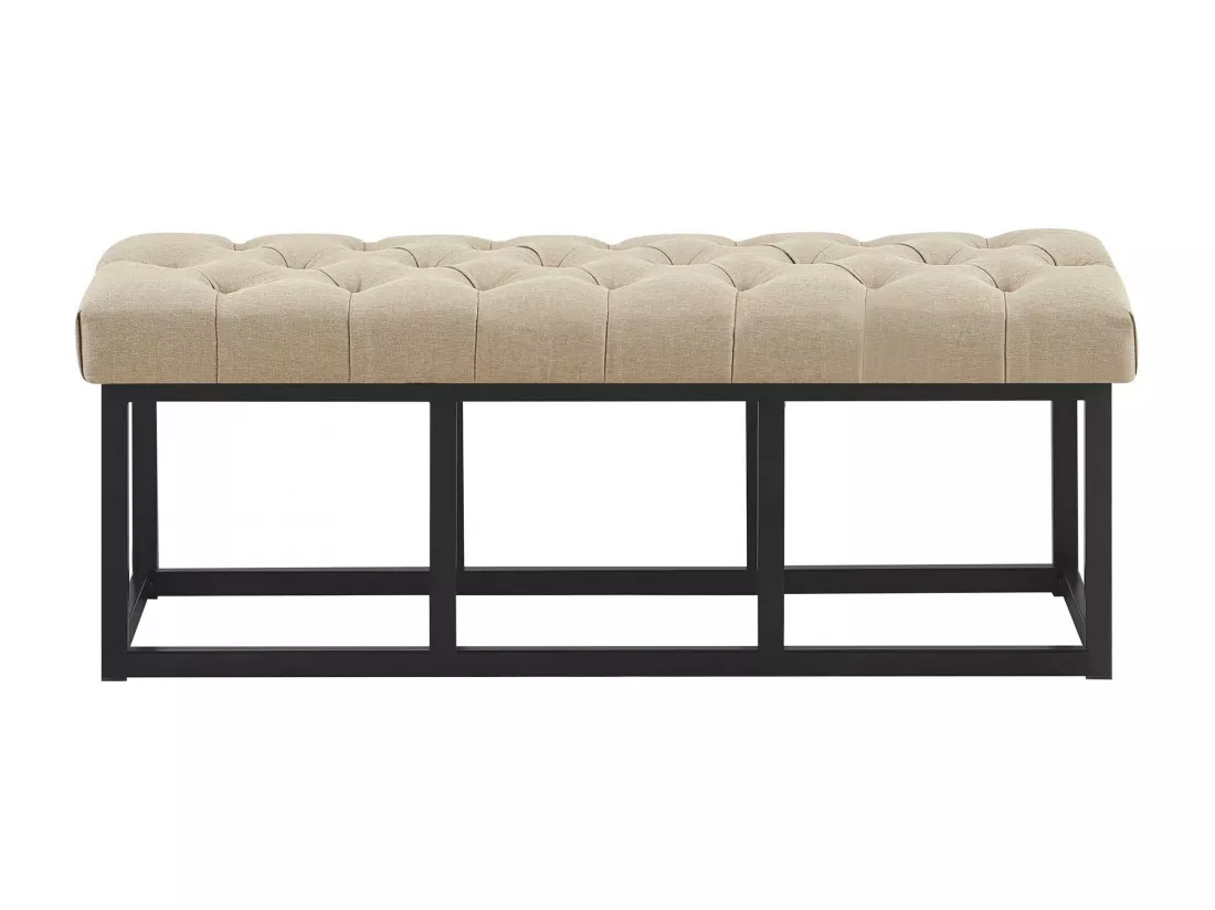 Banquette - Tissu - Taupe - Amun