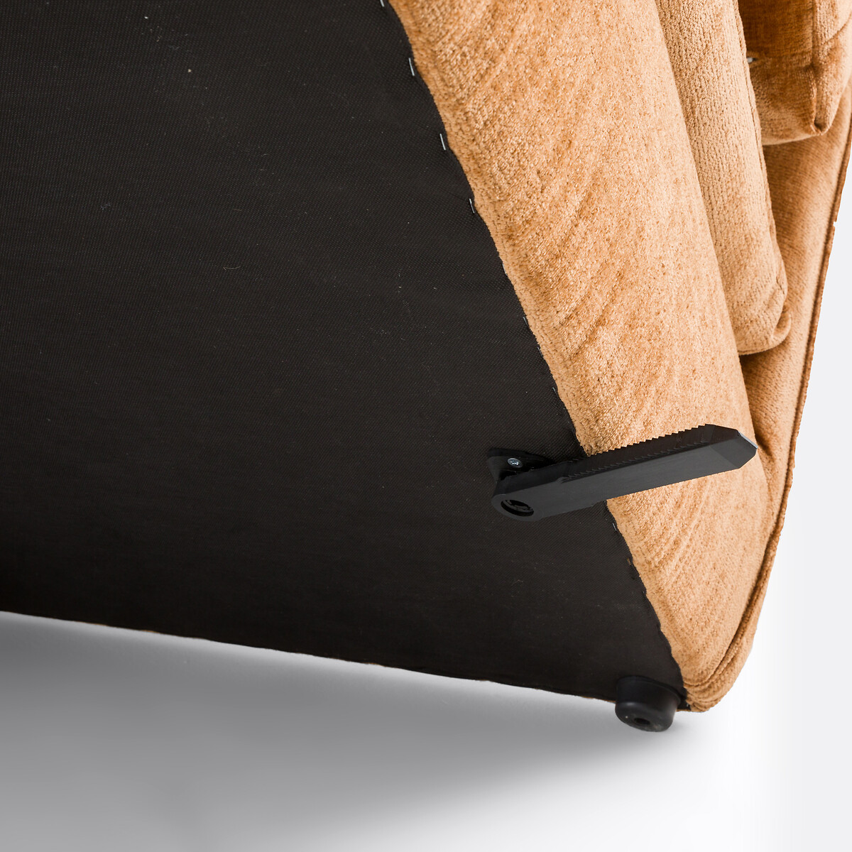 LA REDOUTE INTERIORS<br>Banco modular de getextureerd fluweel, Malo