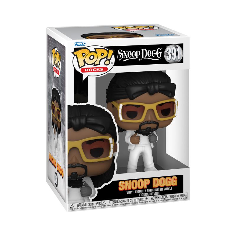 Snoop Dogg Rocks! Vinyl Figur 391 | Snoop Dogg Funko Pop!
