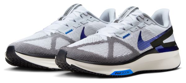 Chaussures Running Nike Structure 25 Blanc/Bleu/Noir Homme