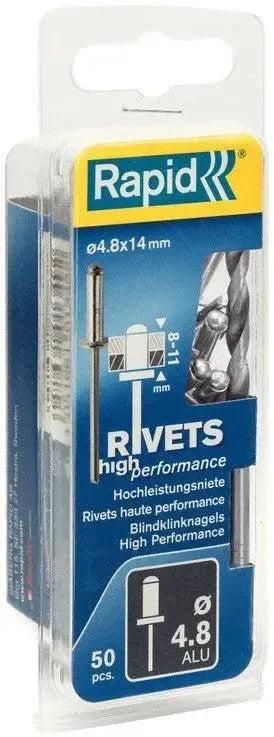 Rapid High performance klinknagel Ø4.8 x 14 mm - 5000389