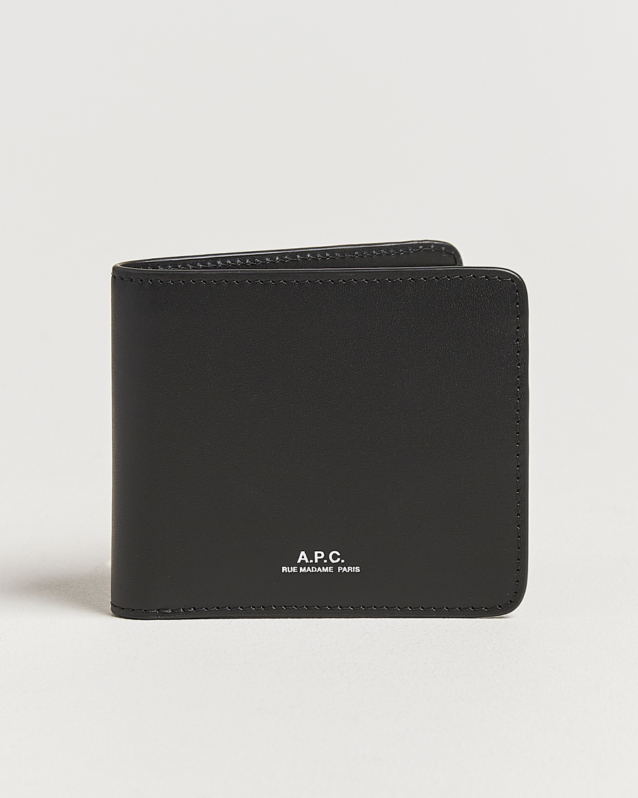 A.P.C. Leather Wallet Black