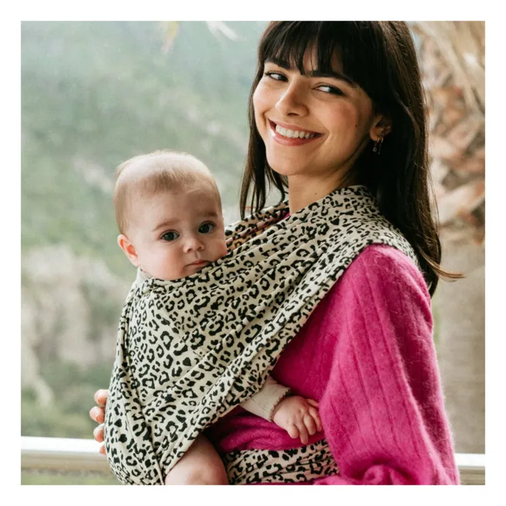 Studio Romeo Porte-bébé Léo en coton bio | Blanc
