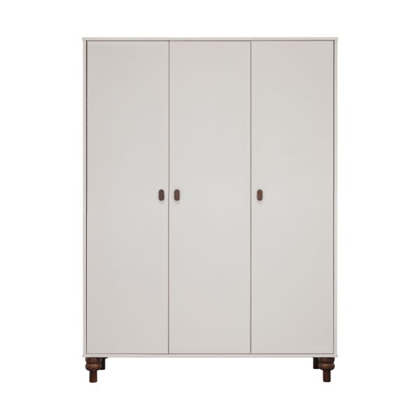 Europe Baby Olivia Kledingkast - 3-Deurs - Oatmeal - Bold