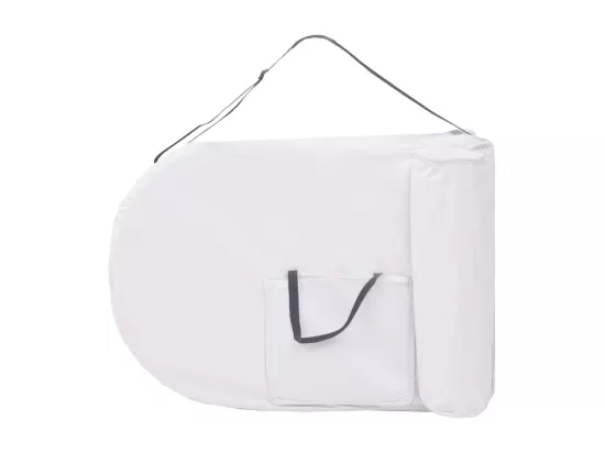 Table de massage pliable blanche 194 x 70 x 65 cm 02_0001840