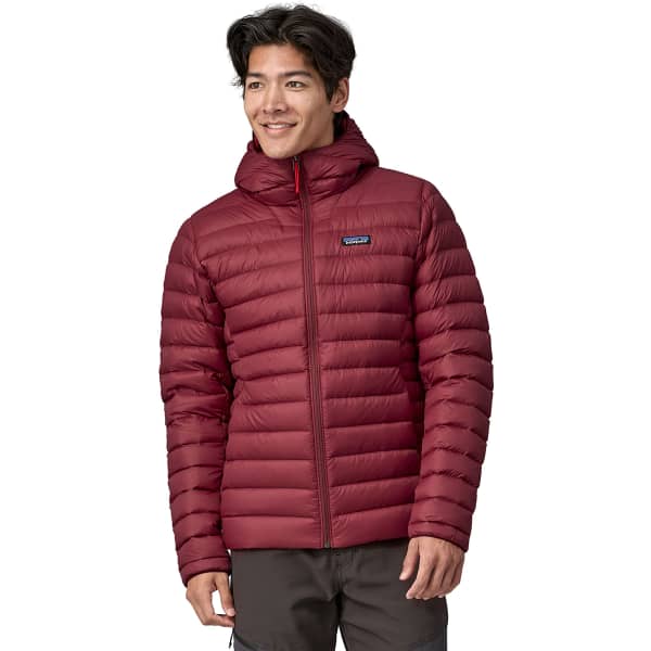 Doudoune randonnée PATAGONIA M'S DOWN SWEATER HOODY CARMINE RED