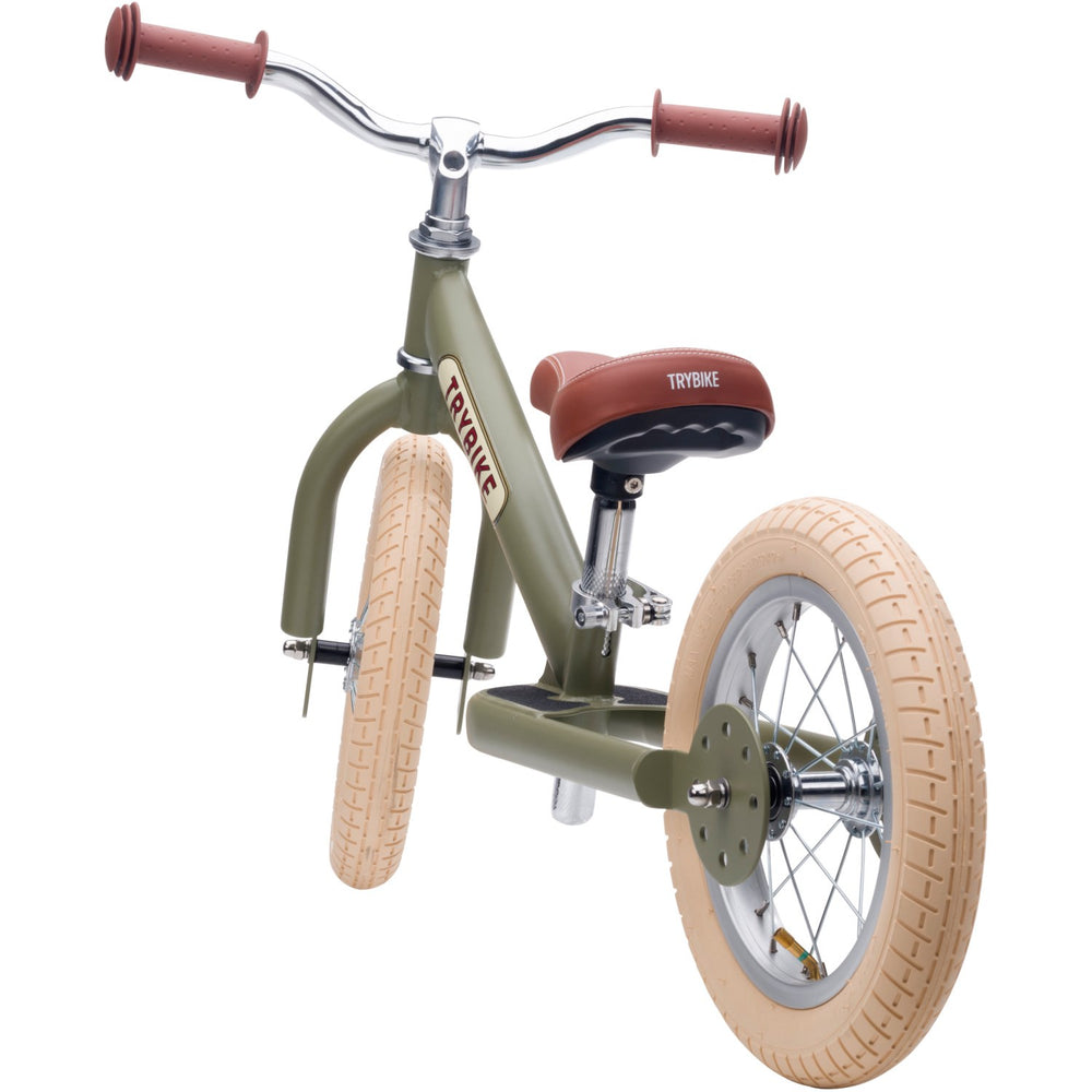 Køb Trybike i stål, 2 hjul, Vintage Green