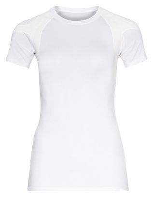 Maillot Manches Courtes Odlo Active Spine 2.0 Blanc Femme