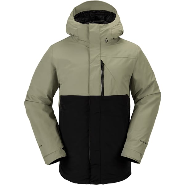 Veste de ski VOLCOM L GORE-TEX JACKET LIGHT MILITARY