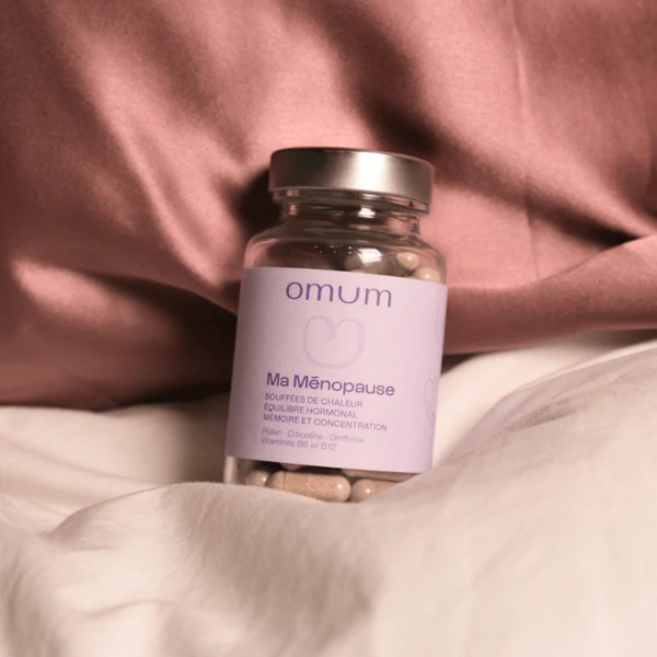 Omum Ma Ménopause - Bouffées de Chaleur Mémoire Concentration & Fatigue 42 gélules - 21 jours de cure