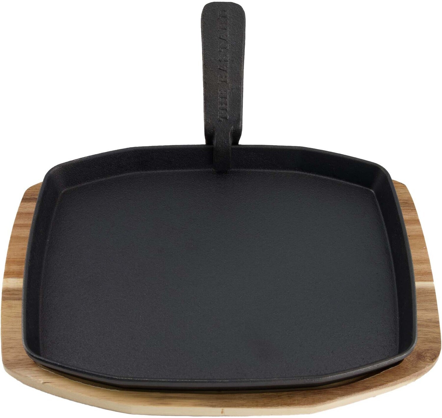 The Bastard barbecue grillplaat Sizzling met onderzetter Medium / Large 32,3 x 24,4 x 4 cm