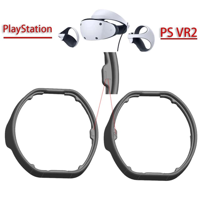 Brilleafstandsbeskytter til PlayStation VR2 1 par Hvid