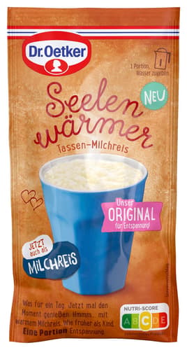 Dr. Oetker Seelenwärmer Tassen-Milchreis