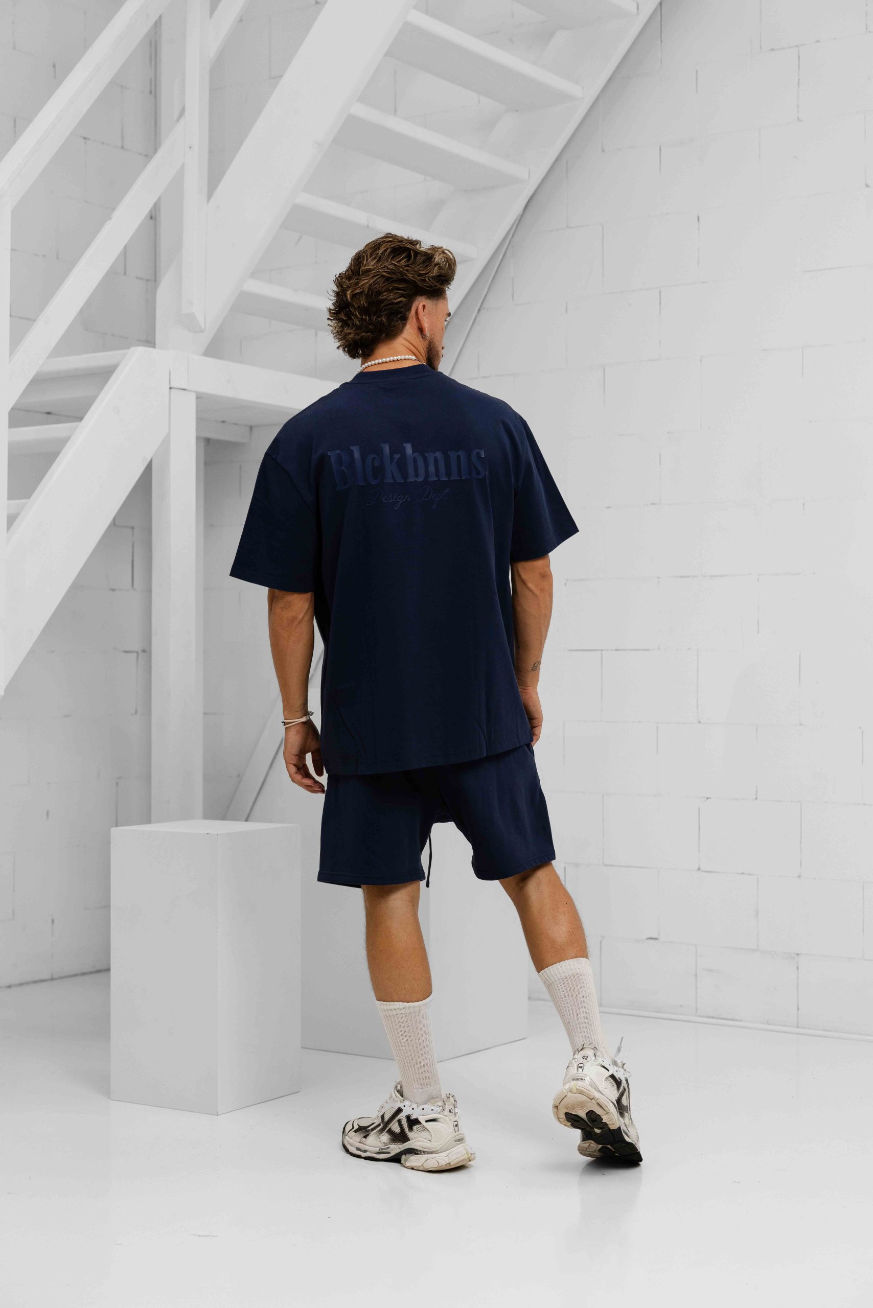Black Bananas Design Dept Twinset Zomerset Heren Donkerblauw
