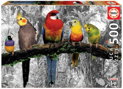 Educa Puslespill Birds On The Jungle 500 Brikker