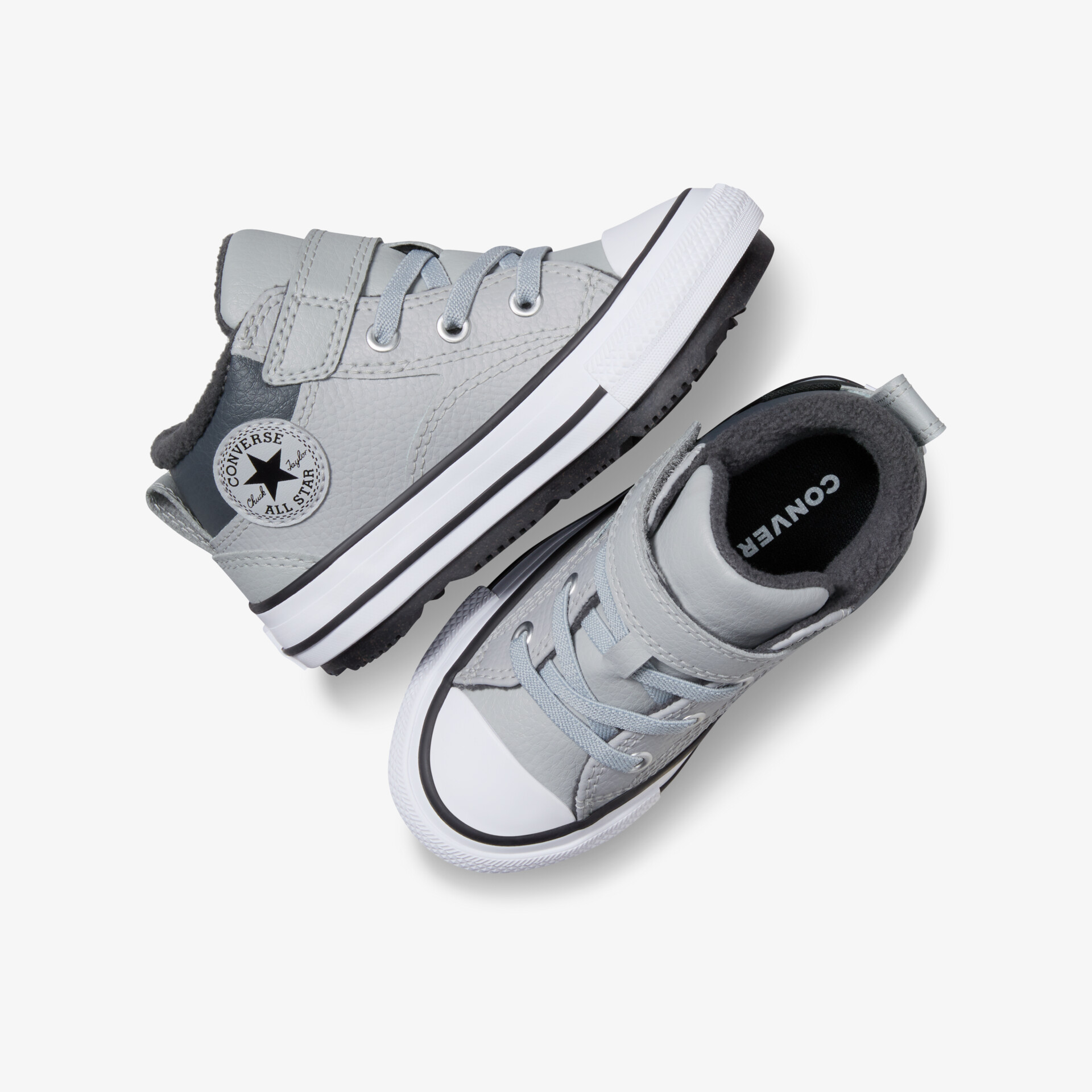 CONVERSE Chuck Taylor All Star Kinder Babyschuhe grau