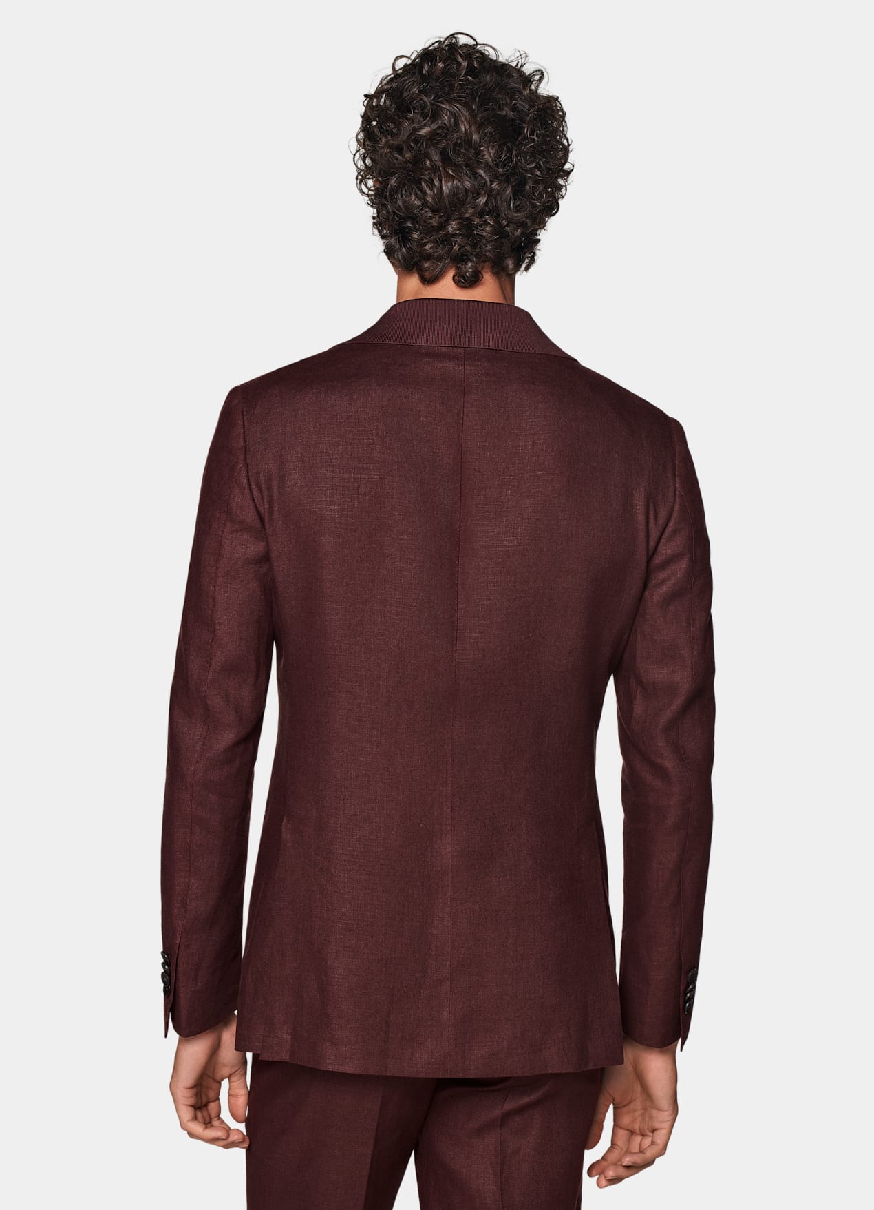 Costume Havana coupe Tailored bordeaux