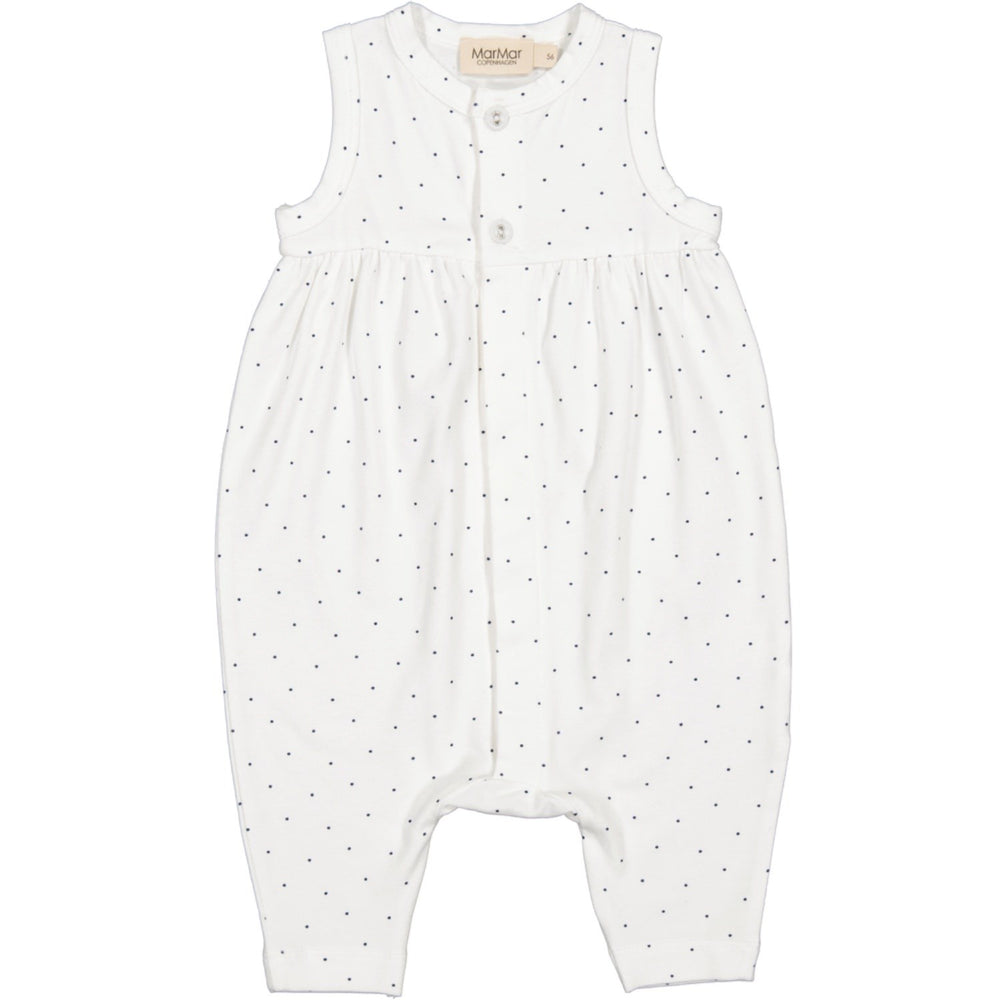 Køb MarMar Modal Smooth Print Blue Dot Ruberto Romper