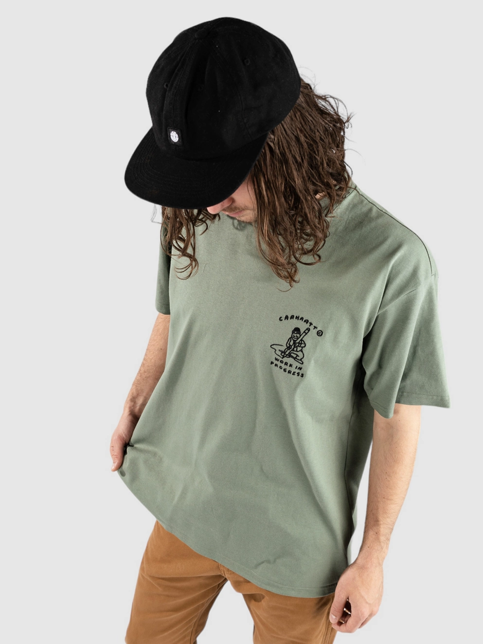Carhartt WIP Icons T-Shirt park/black