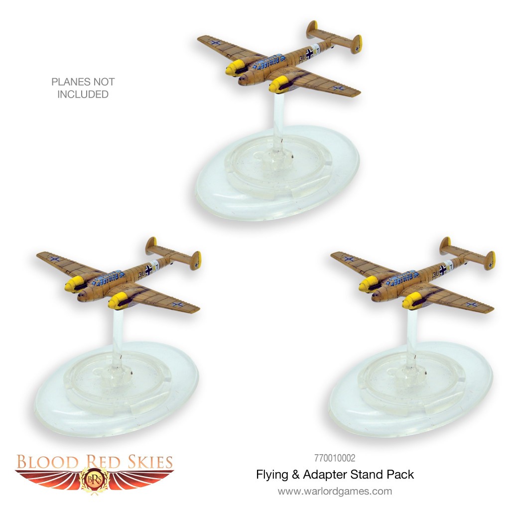 Blood Red Skies - Generic - Advantage Flying Stand & Adaptor Stand Pack
