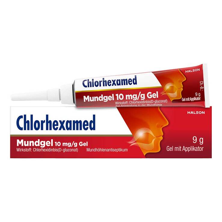 Chlorhexamed Mundgel 10mg/g Gel, mit Chlorhexidin, 9 g