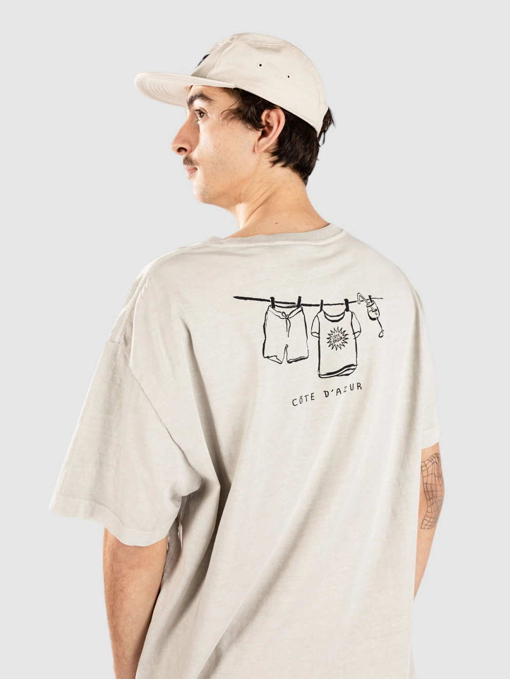 Solid SDPAVEL T-Shirt oatmeal