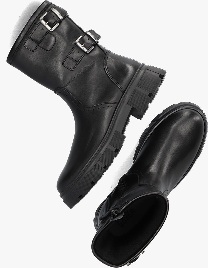 BULLBOXER zwarte bullboxer biker boots diyona buckle