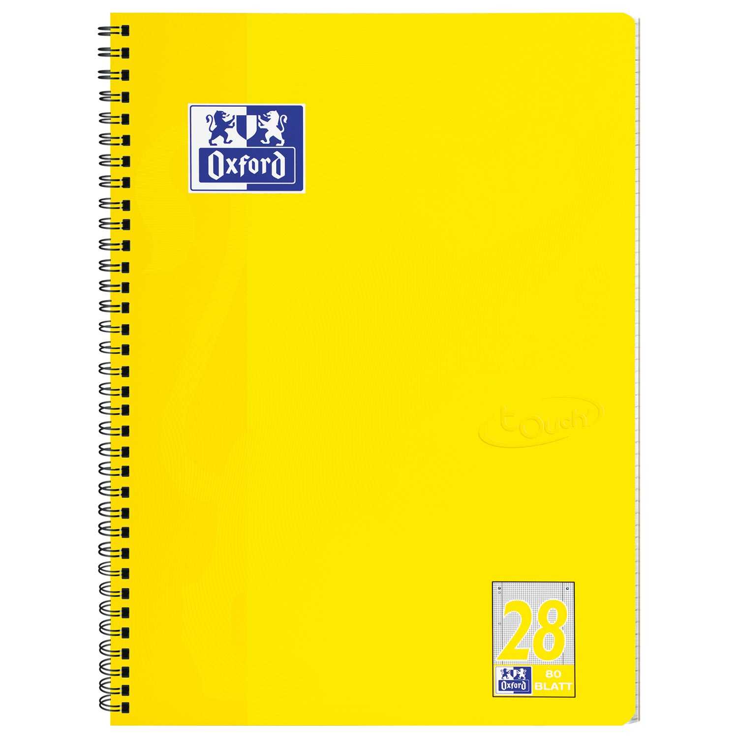 Oxford Collegeblock DIN A4 Soft-Touch kariert