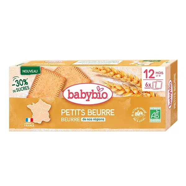 Farinha Francesa Orgânica Babybio Petit Beurre 120g