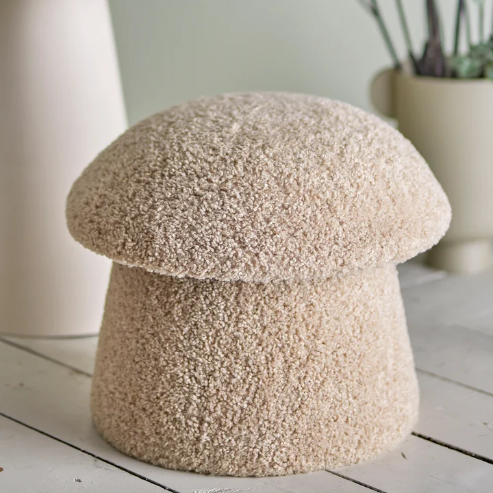 Bloomingville - Bocca Pouf, natur