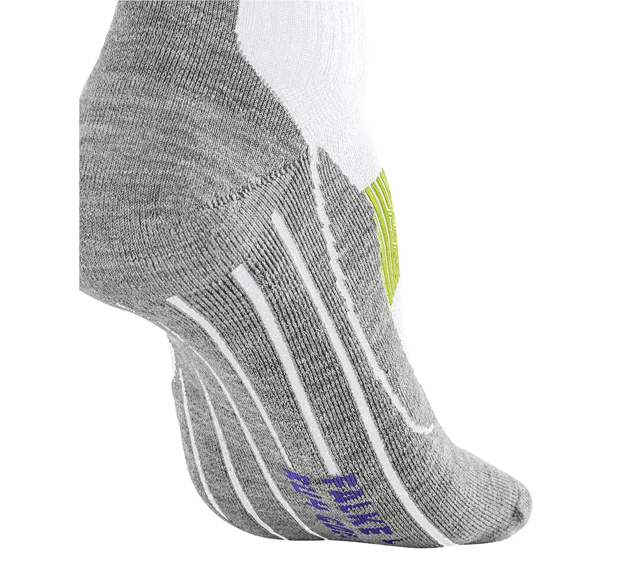 Falke RU4 Endurance Cool Hardloopsokken Wit/Grijs Heren