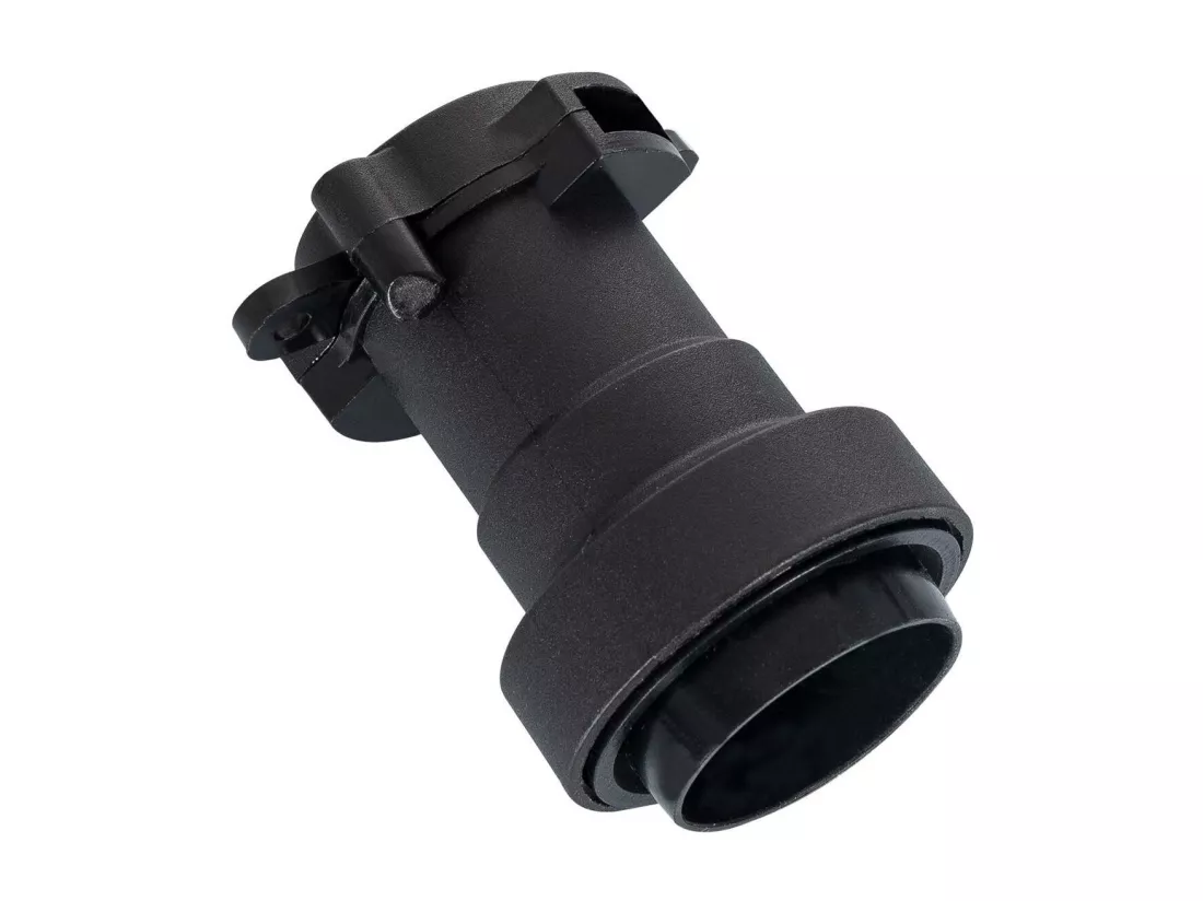 Guirlande Extérieure IP44 Câble Électrique Plat avec Douilles E27 sur Mesure Noire 20 m