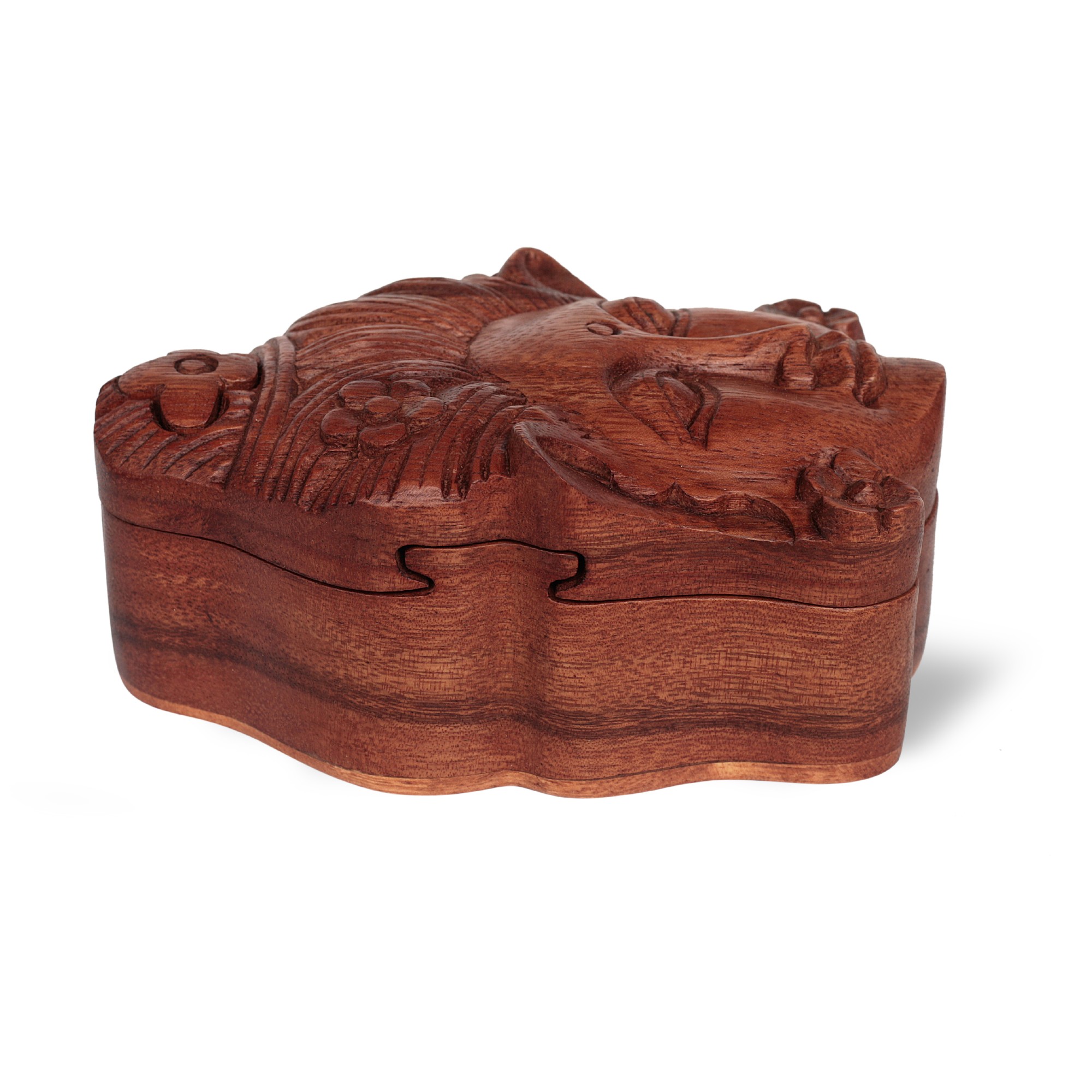 Secret Box 'Dewi', natur, T 6 cm, B 15 cm, H 9 cm von fischer's lagerhaus