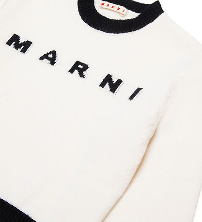 Marni Bluse - Kurz geschnitten - Wolle - Hvd m. Schwarz