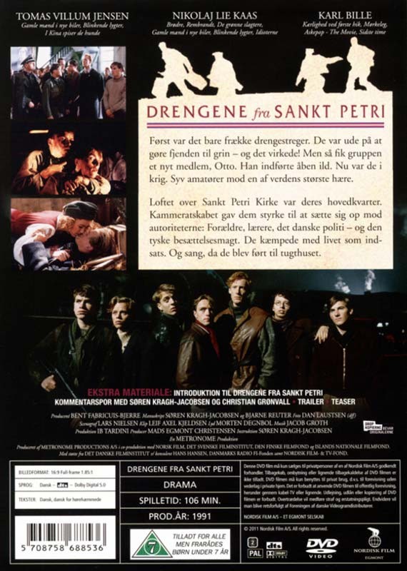 Drengene fra Sankt Petri - DVD
