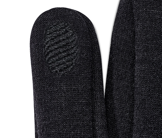 Sweathandschuhe, schwarz