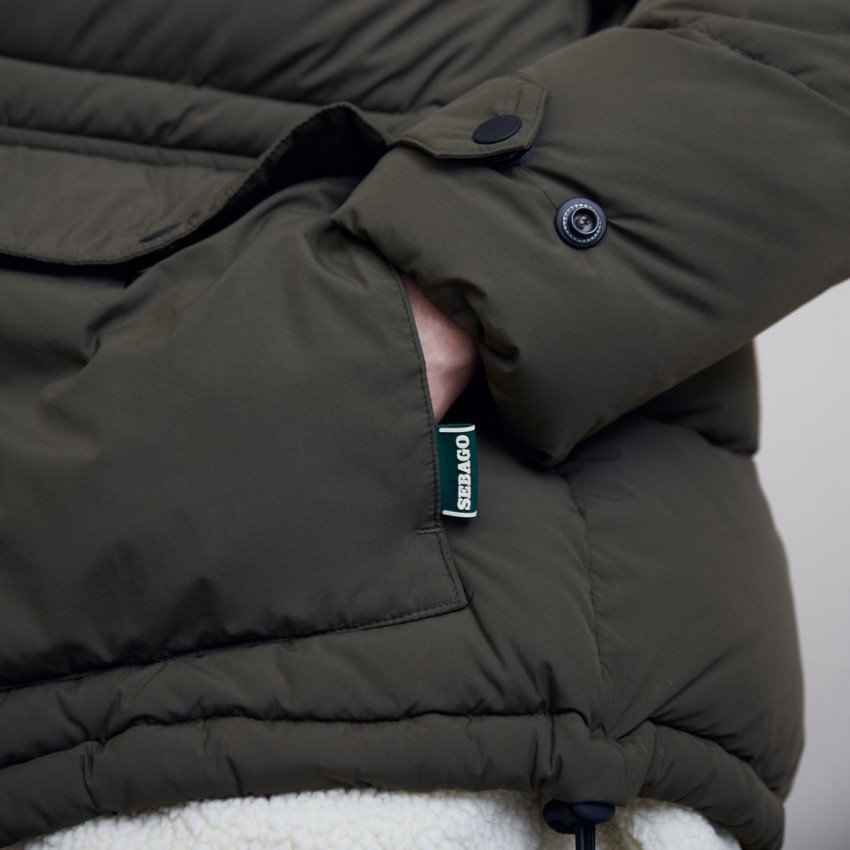 GRAFTON Green-Yellow-Manteau rembourré pour homme