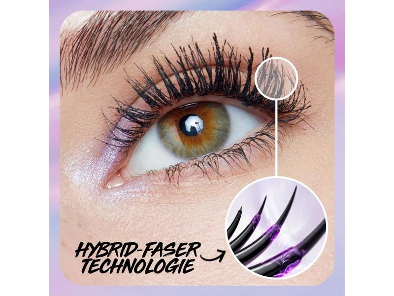 Maybelline Falsies Surreal Extensions Mascara very black Wimperntusche für  36% längere Wimpern und ein volles Volumen