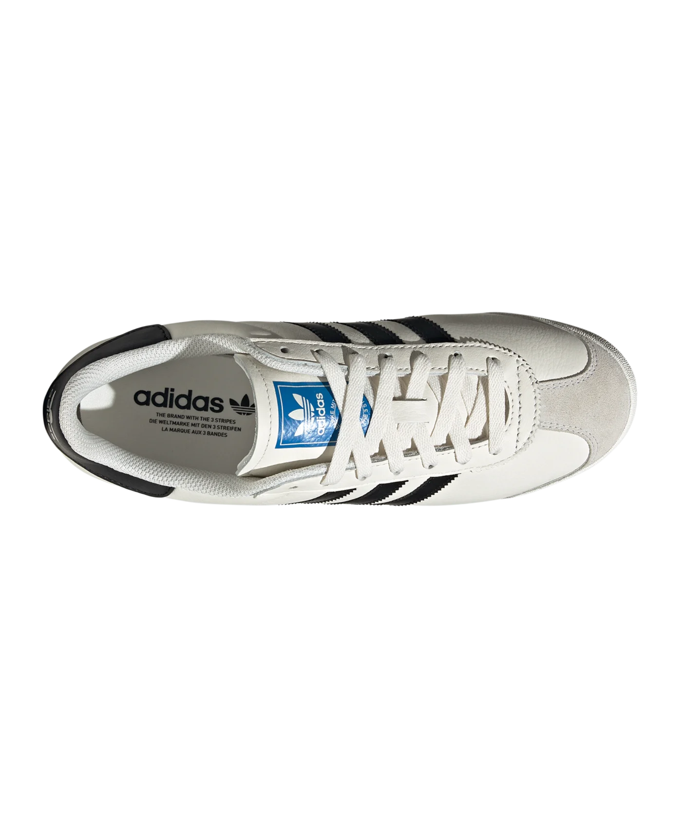 adidas Originals Kick 74 Weiss Schwarz Braun