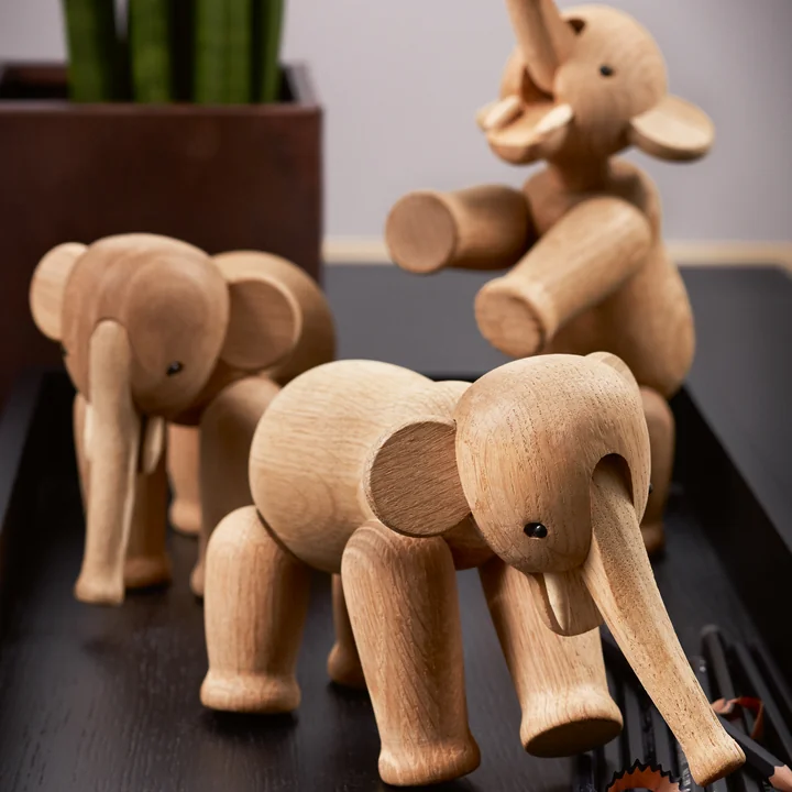 Kay Bojesen - Holz-Elefant Klein, Eiche