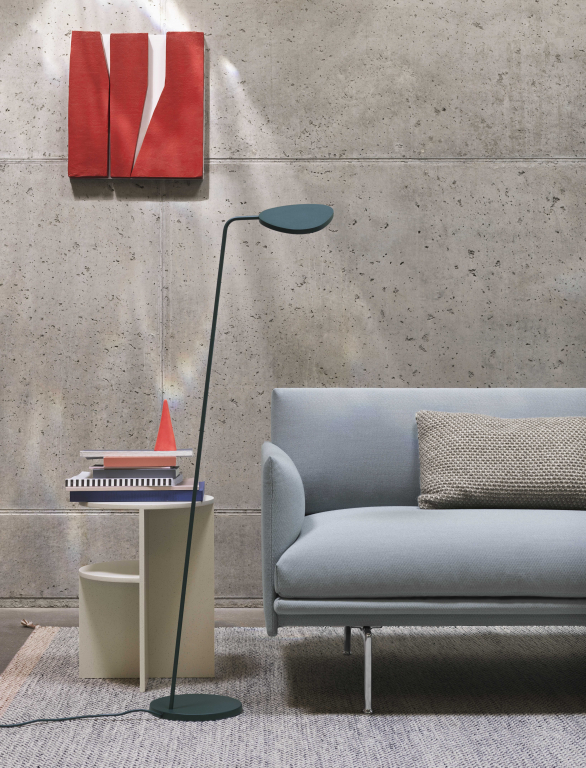 Muuto Twine kussen 50x80 donkergrijs