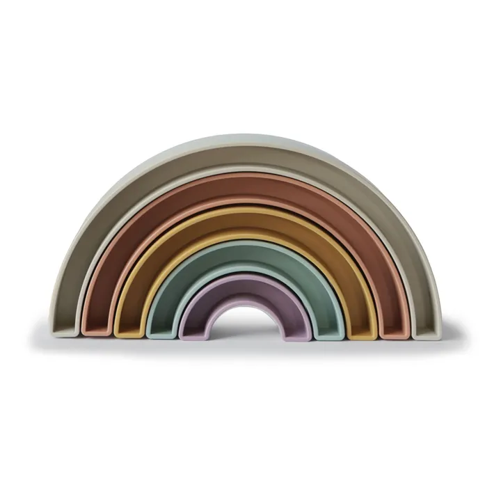Mushie Arc en ciel à empiler | Beige