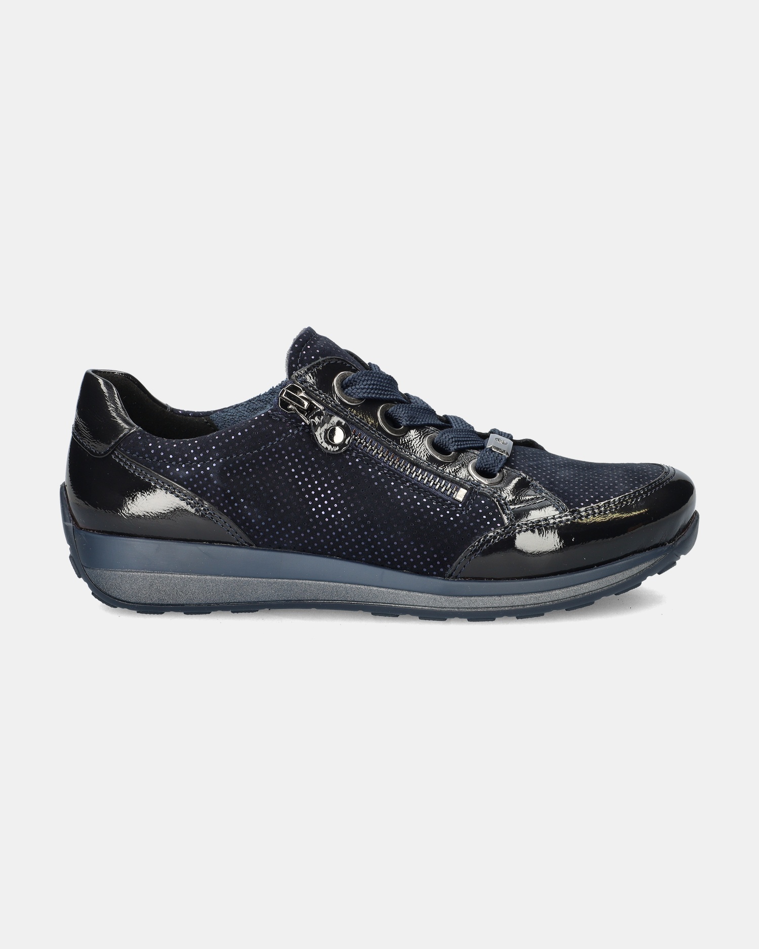 Ara Osaka High Soft Lage sneakers  - blauw